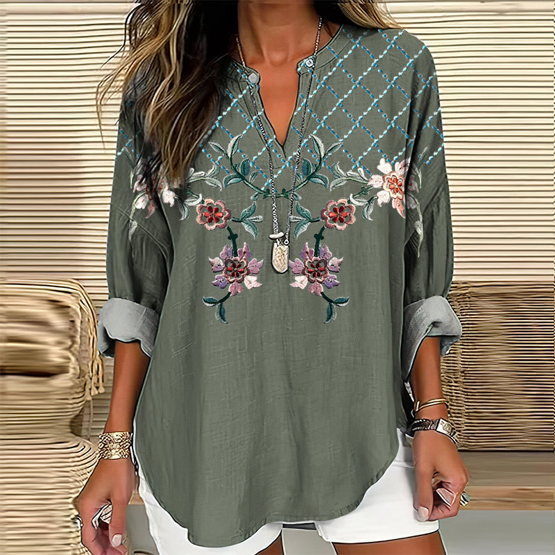 Blusa de diseño clásico