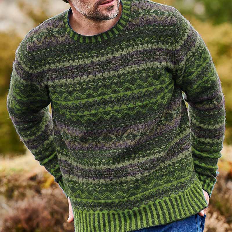 Suéter de estilo vintage atemporal