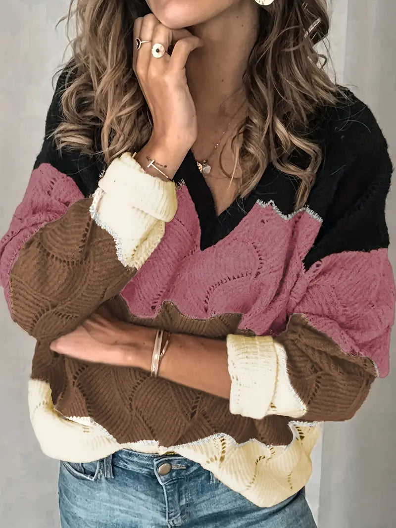Suéter de diseño clásico