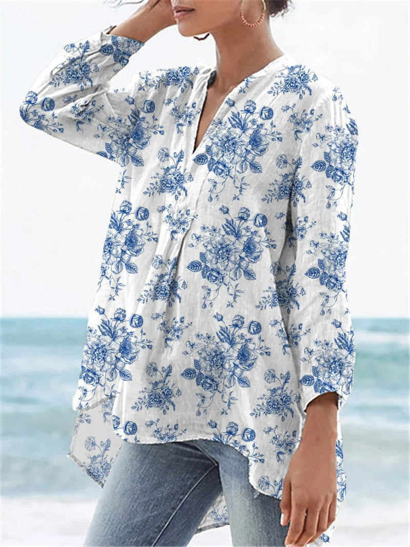 Camisa de estilo vintage atemporal