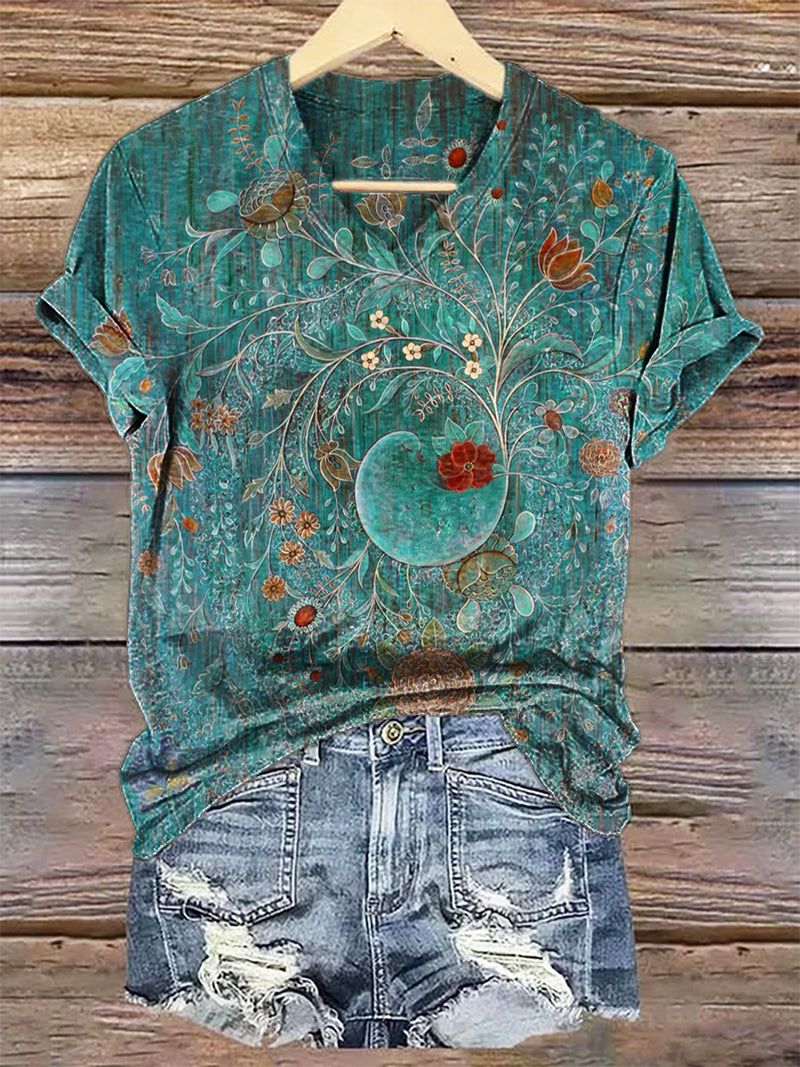 Camiseta de estilo vintage atemporal