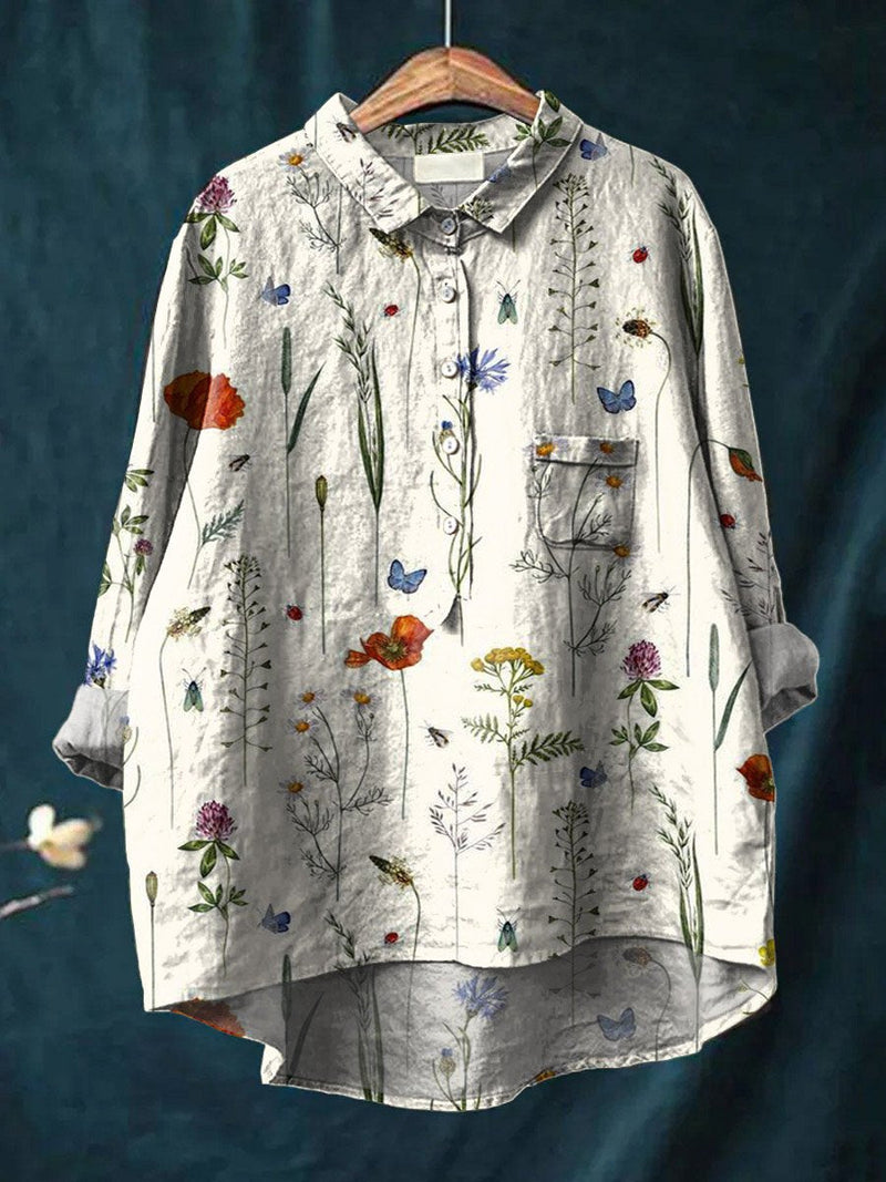 Camisa de diseño cuidado