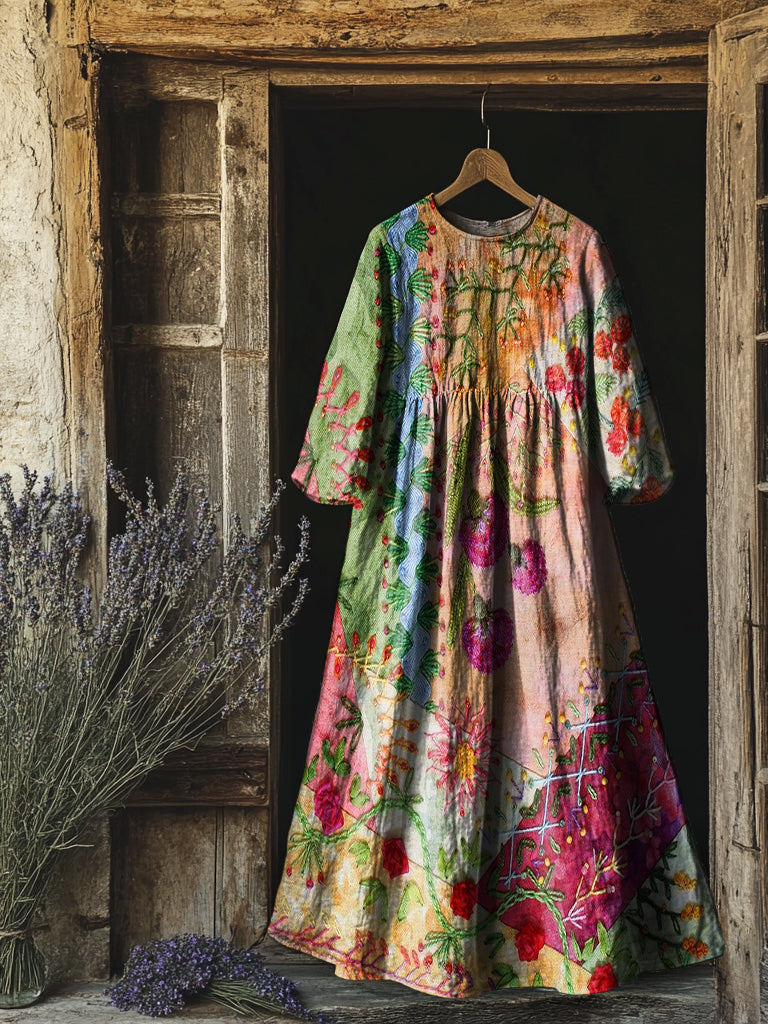 Vestido de estilo vintage atemporal