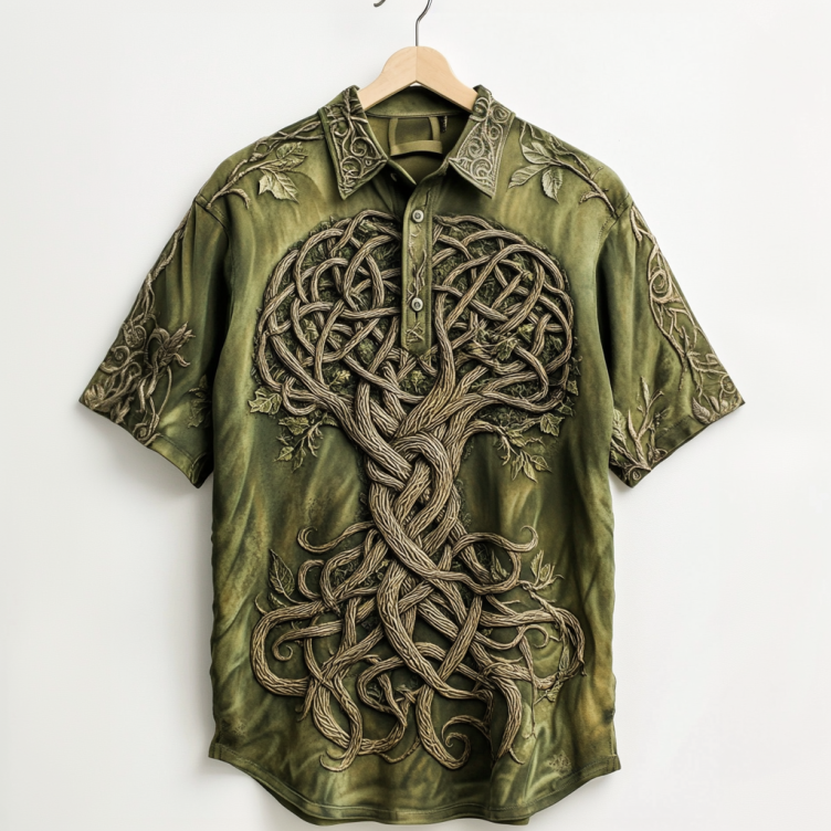 Camisa bellamente confeccionado