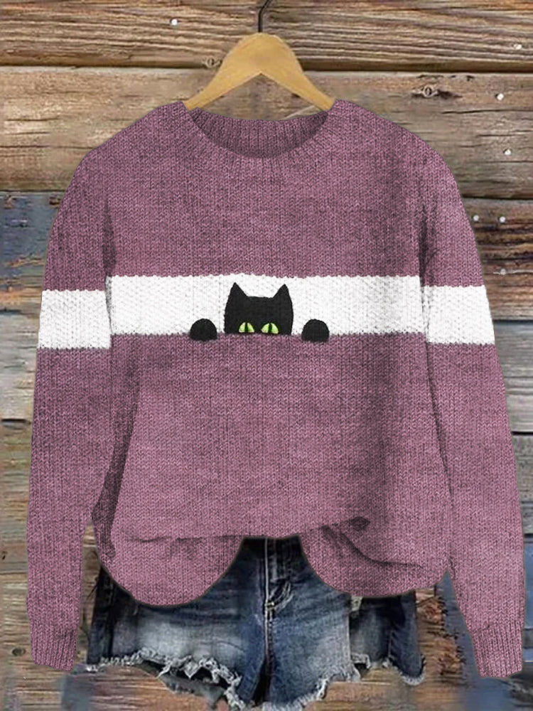 Suéter de estilo vintage atemporal