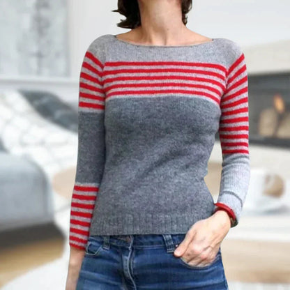 Suéter de estilo vintage atemporal