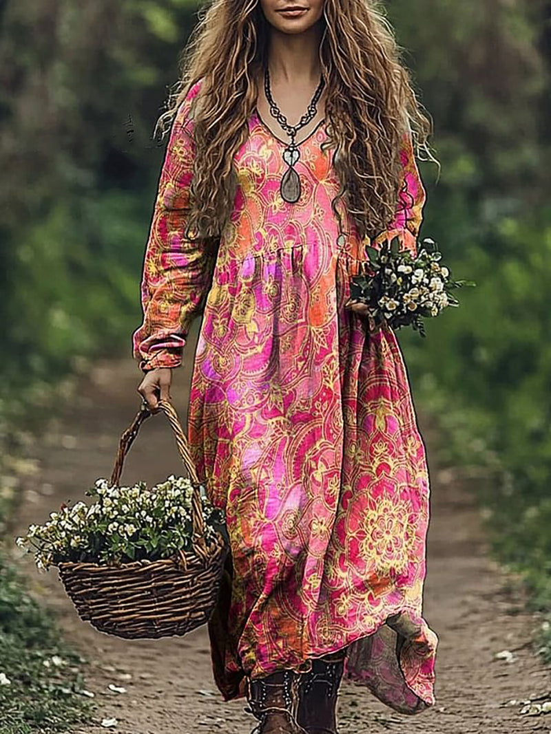 Vestido de inspiración vintage
