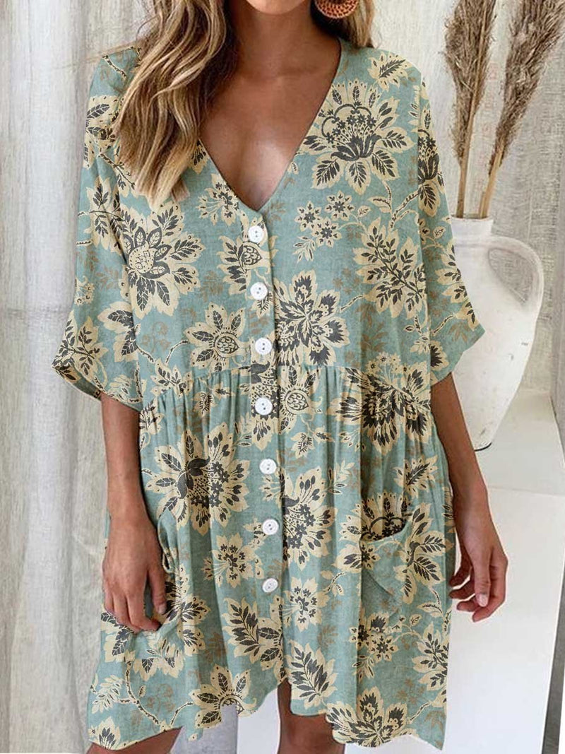 Vestido de inspiración vintage