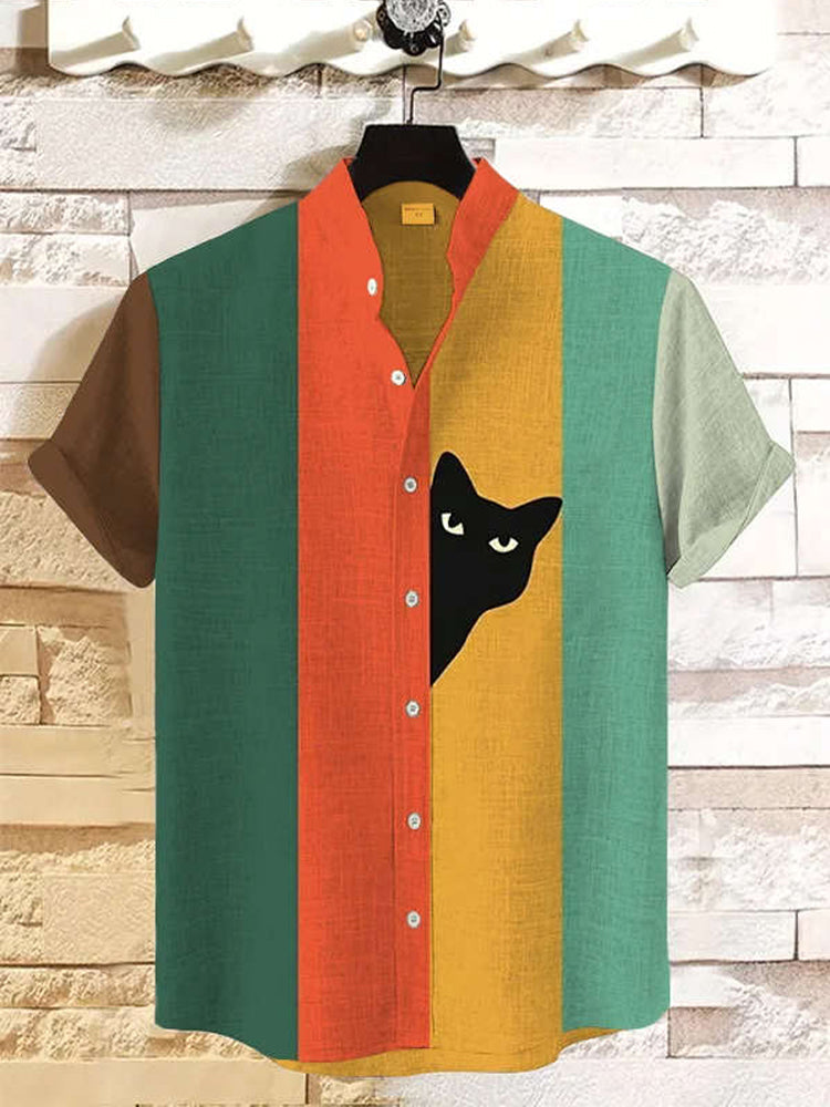 Camisa de estilo vintage atemporal