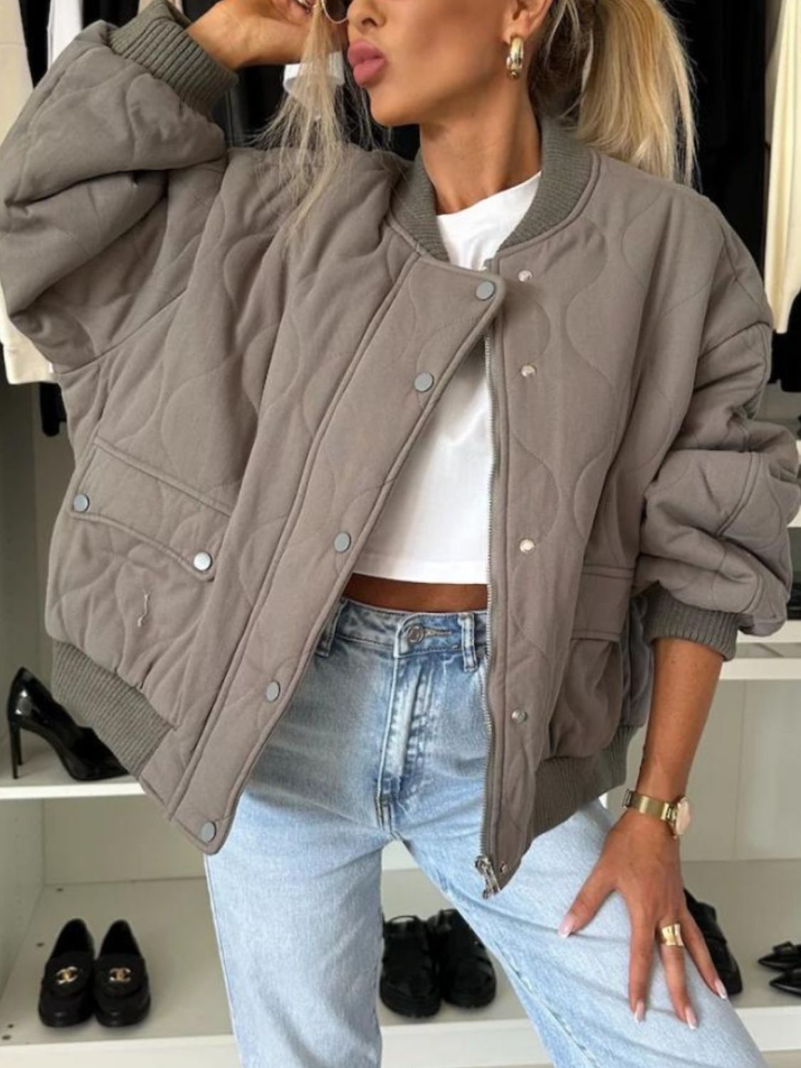 Chaqueta de inspiración vintage