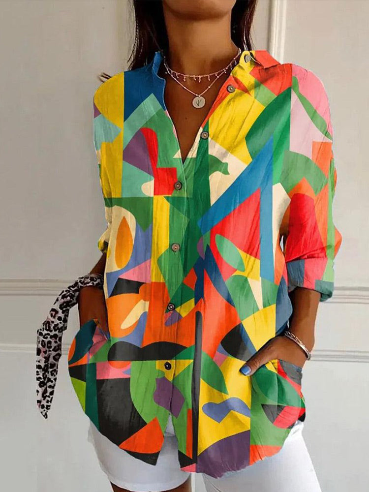 Camisa de inspiración vintage