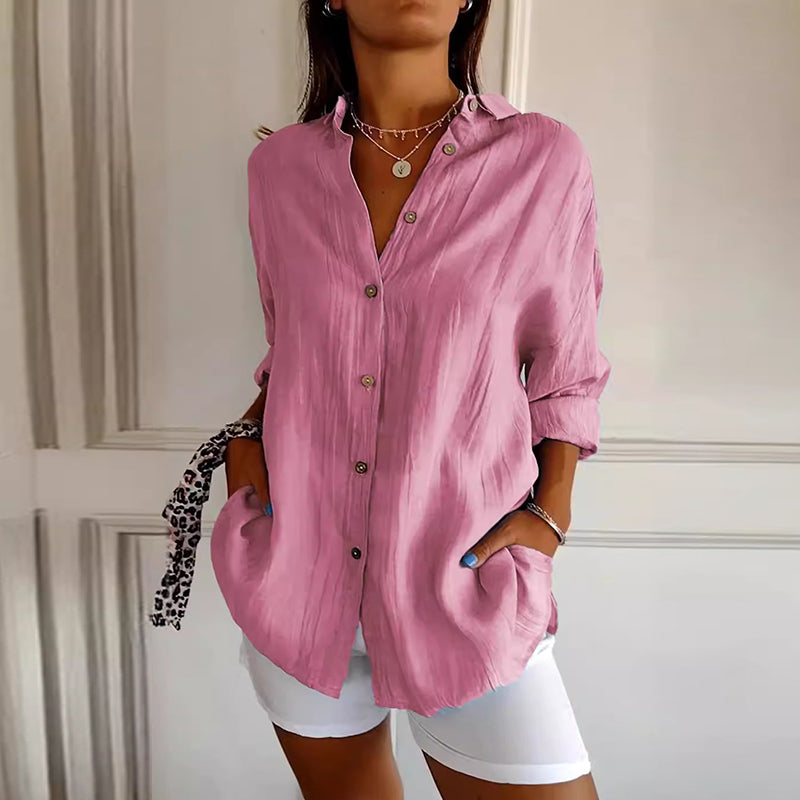 Camisa de estilo vintage atemporal