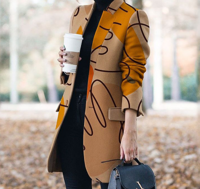 CM | Chaqueta Modern Abstract para mujer