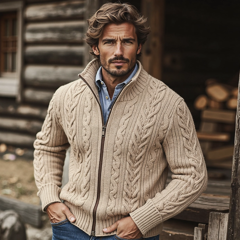 Suéter de estilo vintage atemporal