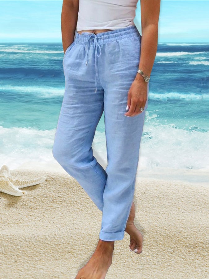 Pantalones de diseño clásico