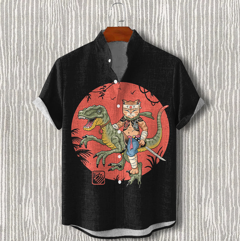 Camisa de estilo vintage atemporal