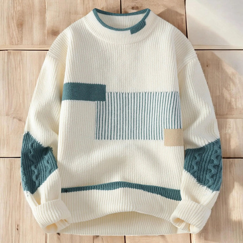 Suéter de inspiración vintage