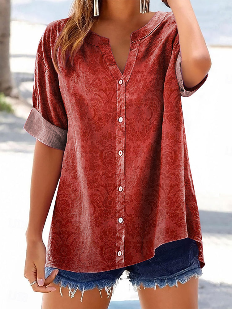 Camisa bellamente confeccionado