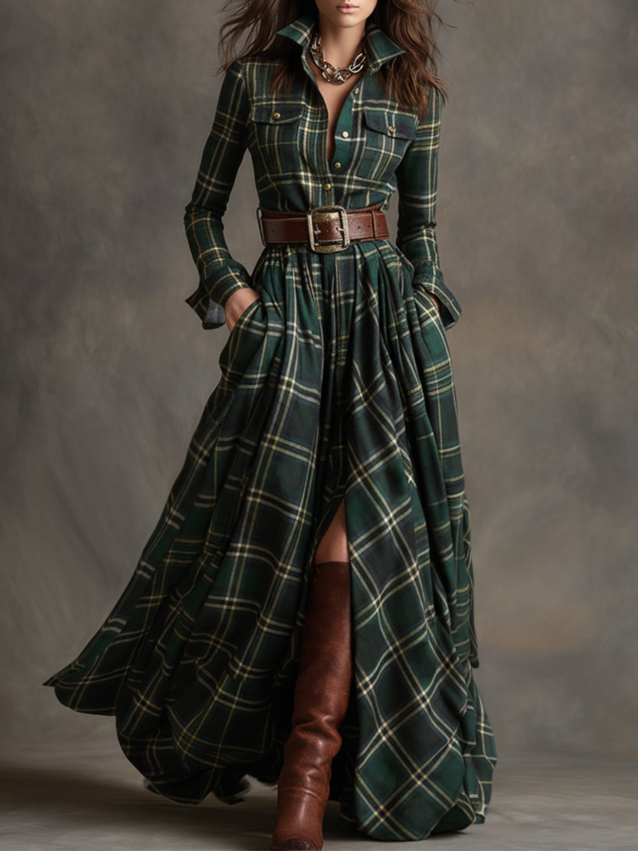 Vestido de estilo vintage atemporal