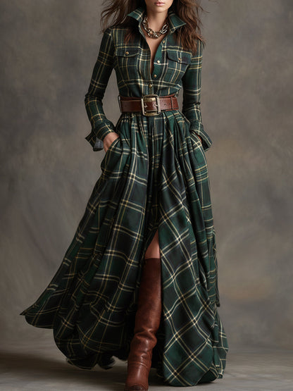 Vestido de estilo vintage atemporal