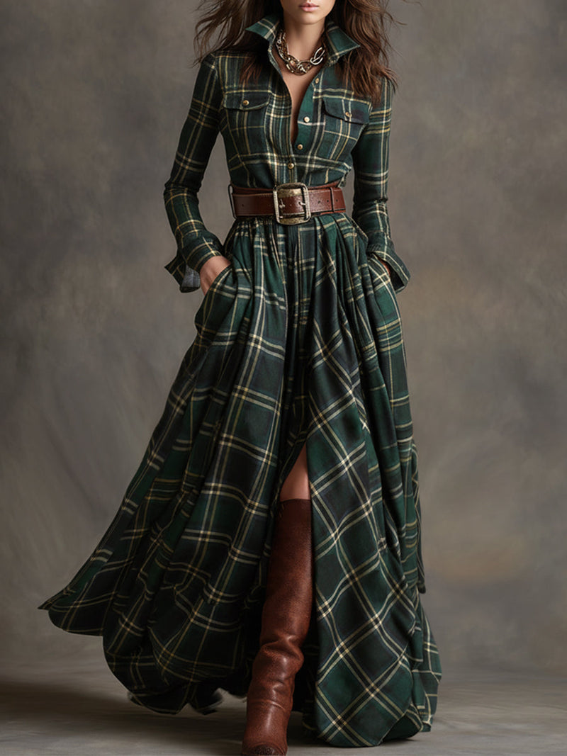 Vestido de estilo vintage atemporal