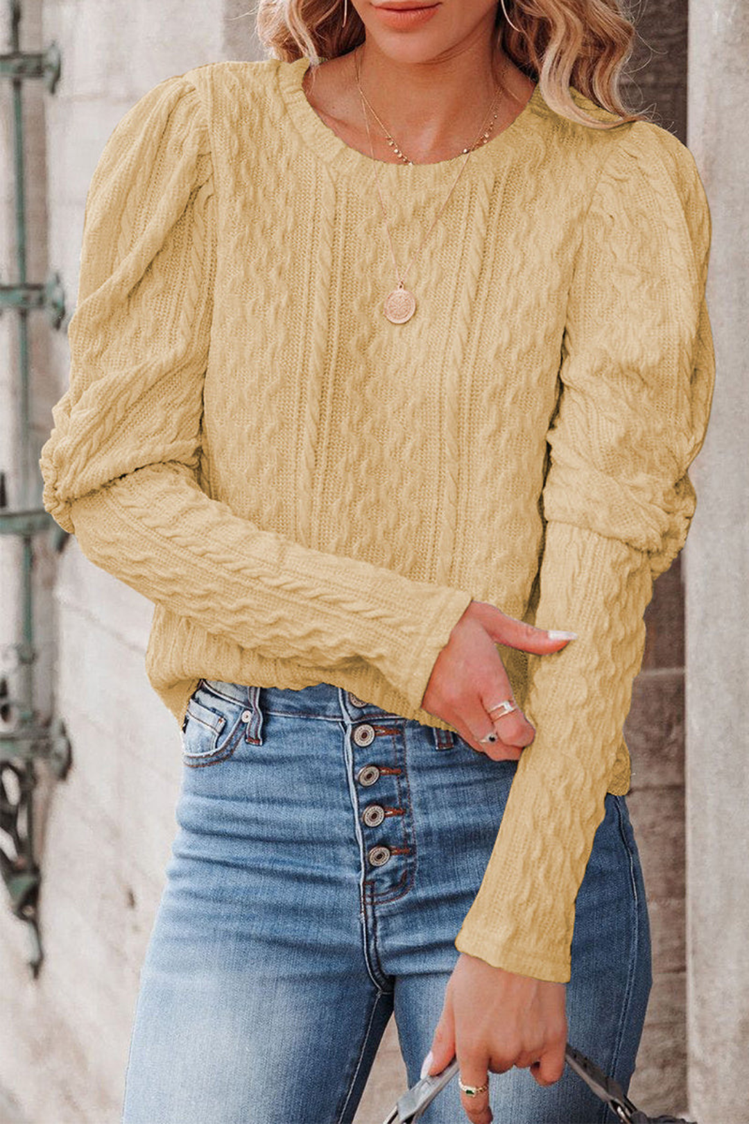 Suéter de estilo vintage atemporal