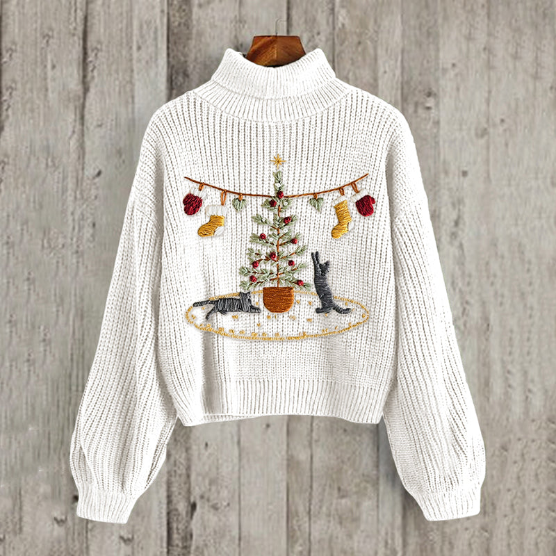 Suéter de estilo vintage atemporal