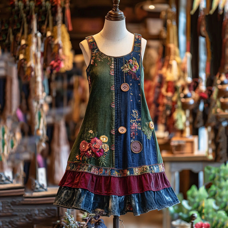 Vestido de estilo vintage atemporal