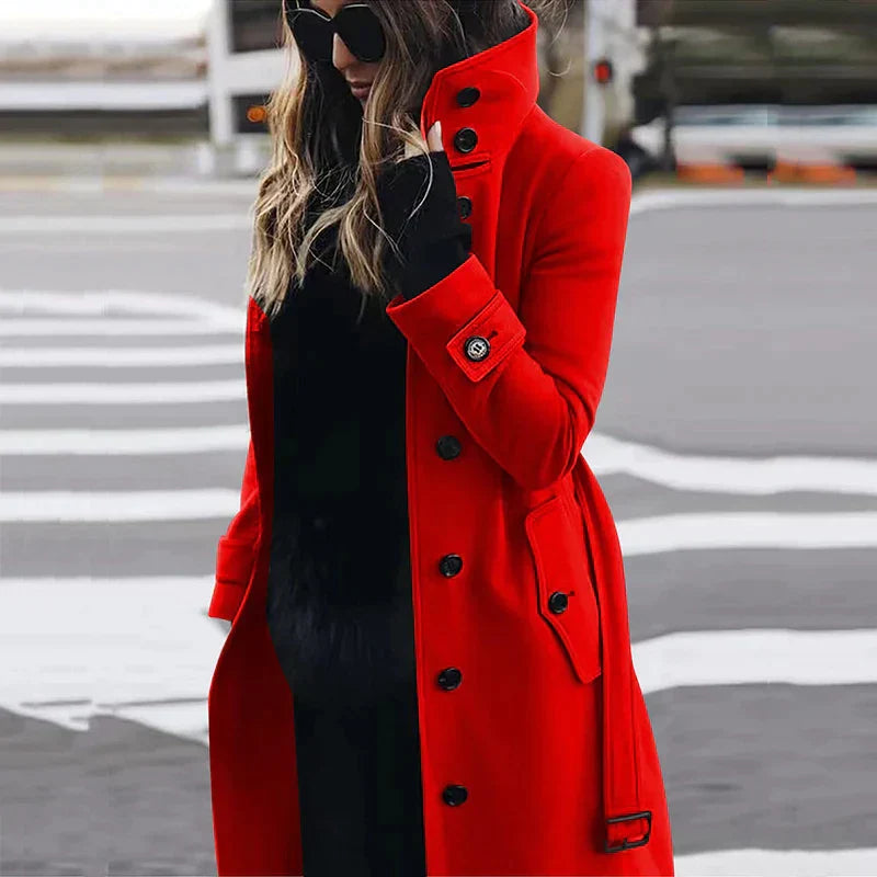 Abrigo de estilo vintage atemporal