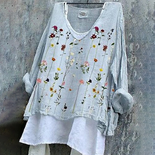 Camisa de estilo vintage atemporal