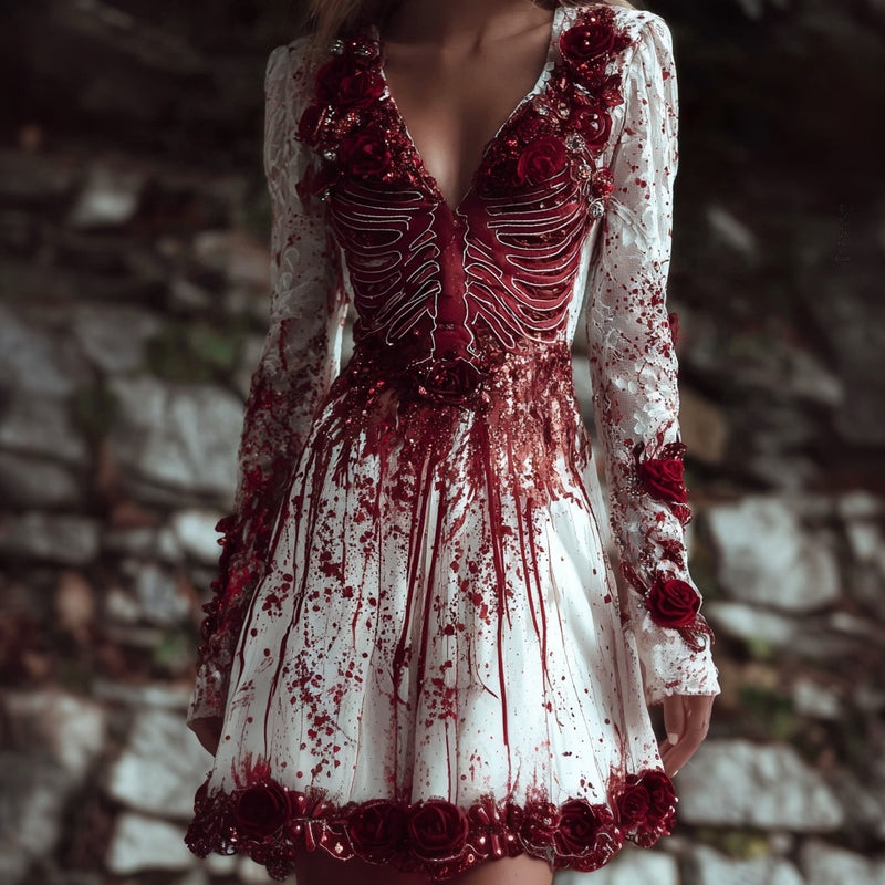 Vestido vintage clásico