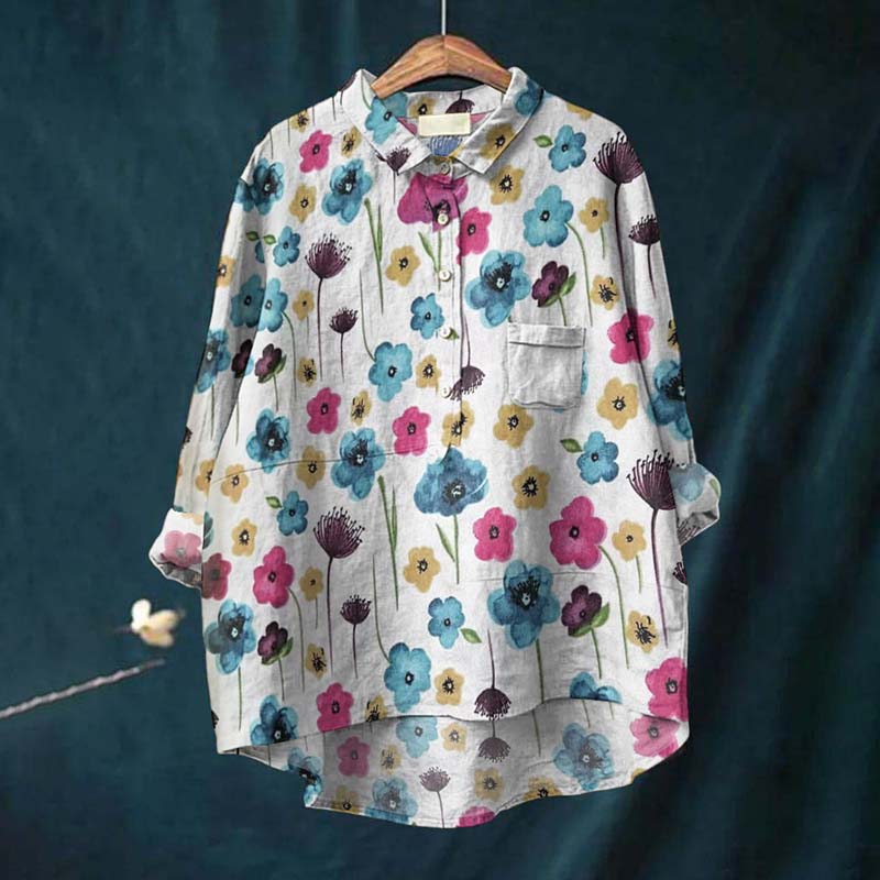 Camisa de estilo vintage atemporal