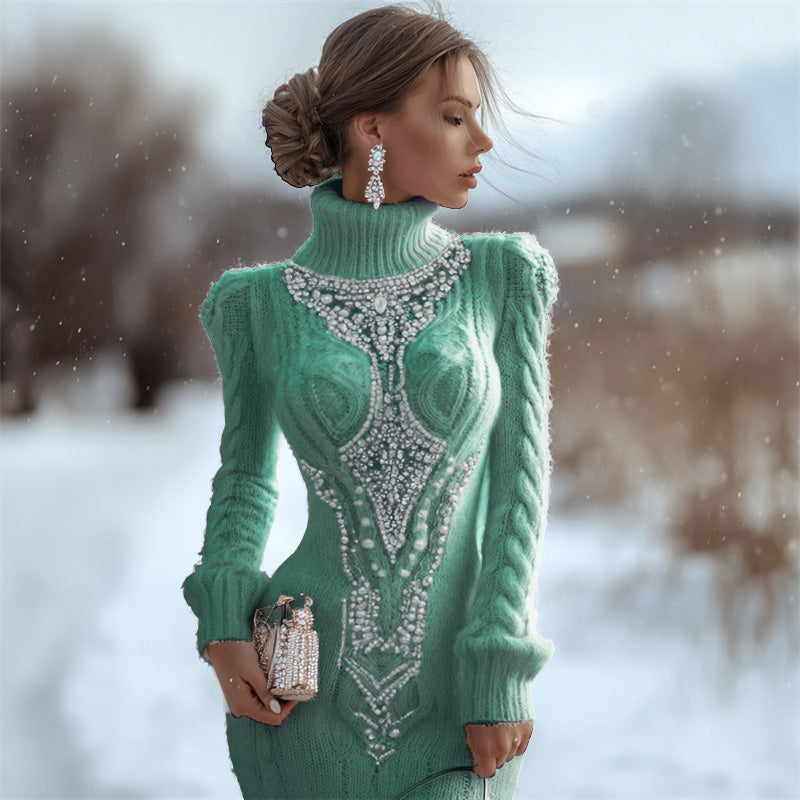Suéter de estilo vintage atemporal