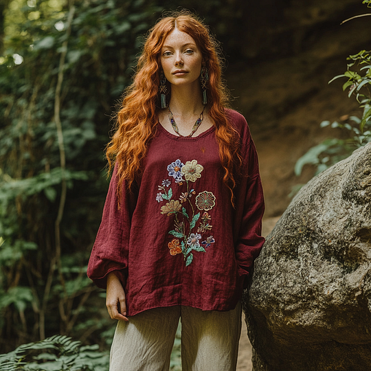 Blusa de diseño elegante