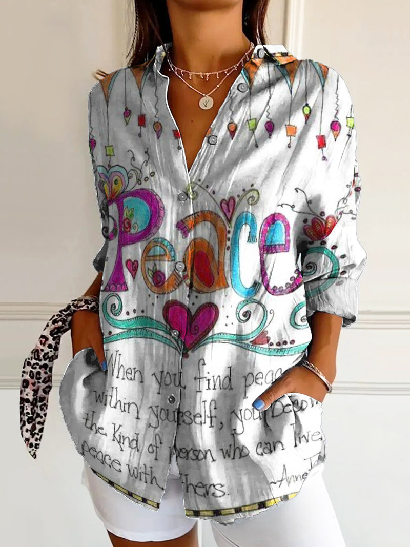 Camisa de inspiración vintage