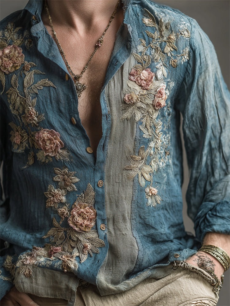 Camisa de diseño cuidado