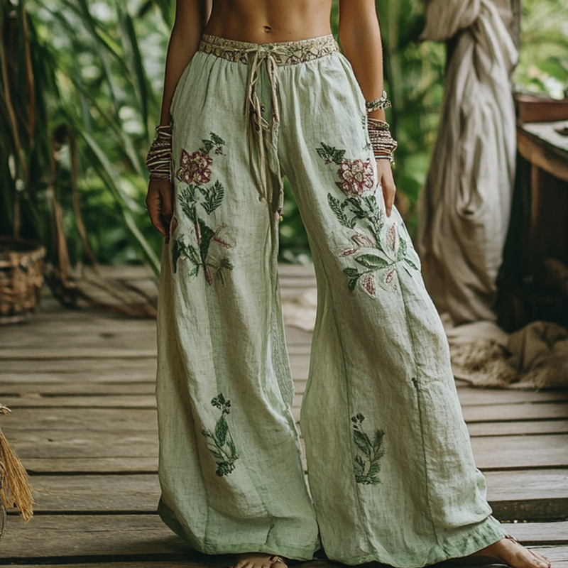 Pantalones de diseño cuidado