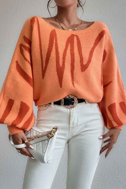 Suéter de diseño cuidado