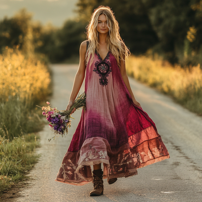 Vestido de estilo vintage atemporal