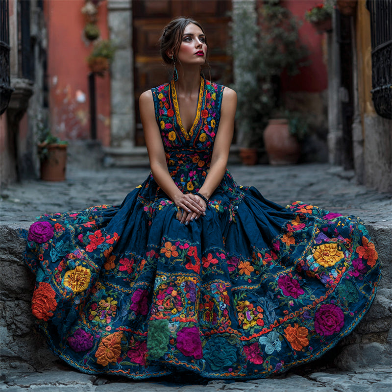 Vestido de diseño cuidado