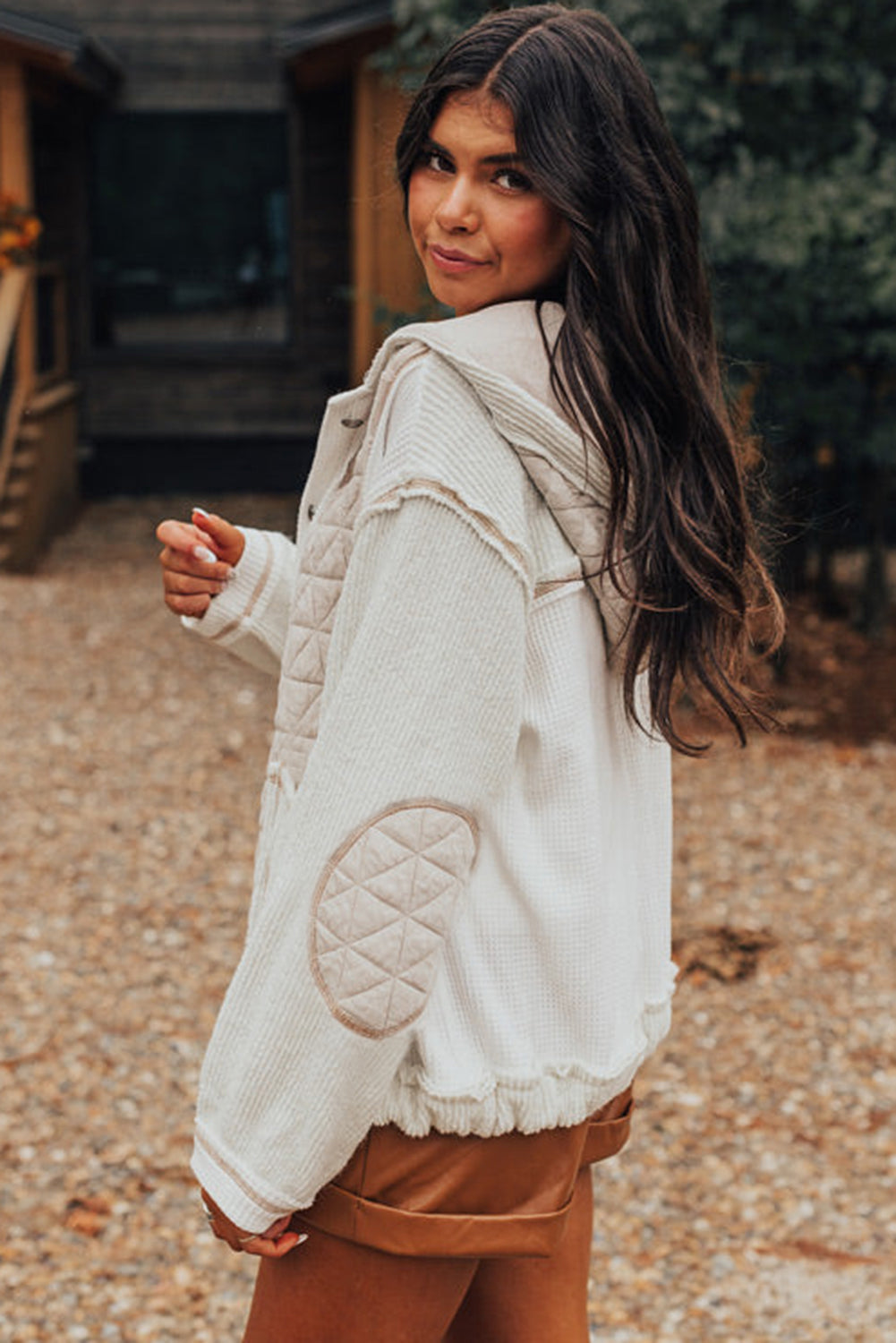 Chaqueta de diseño cuidado