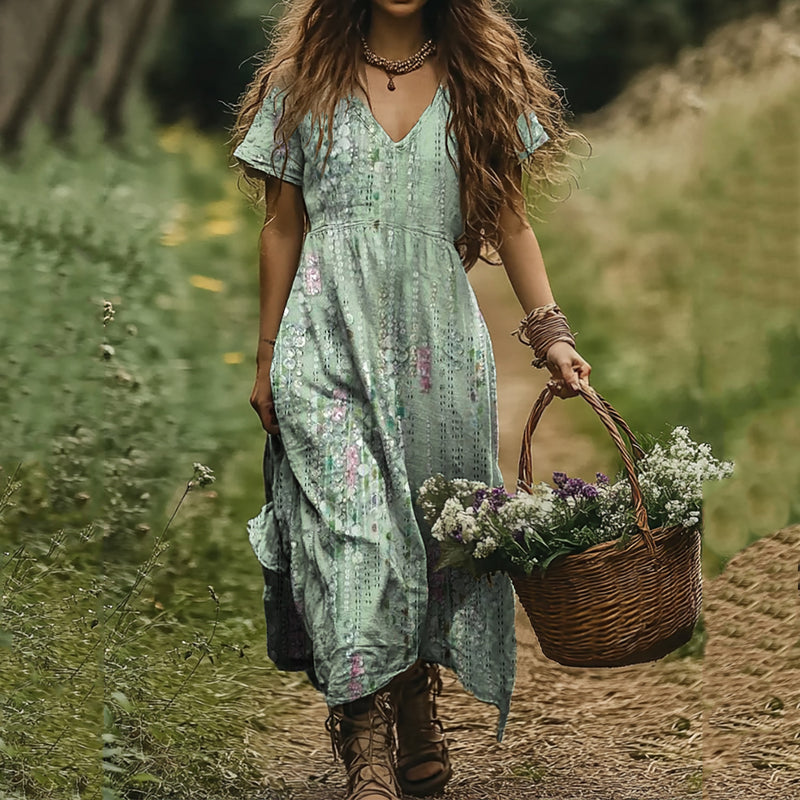 Vestido de inspiración vintage