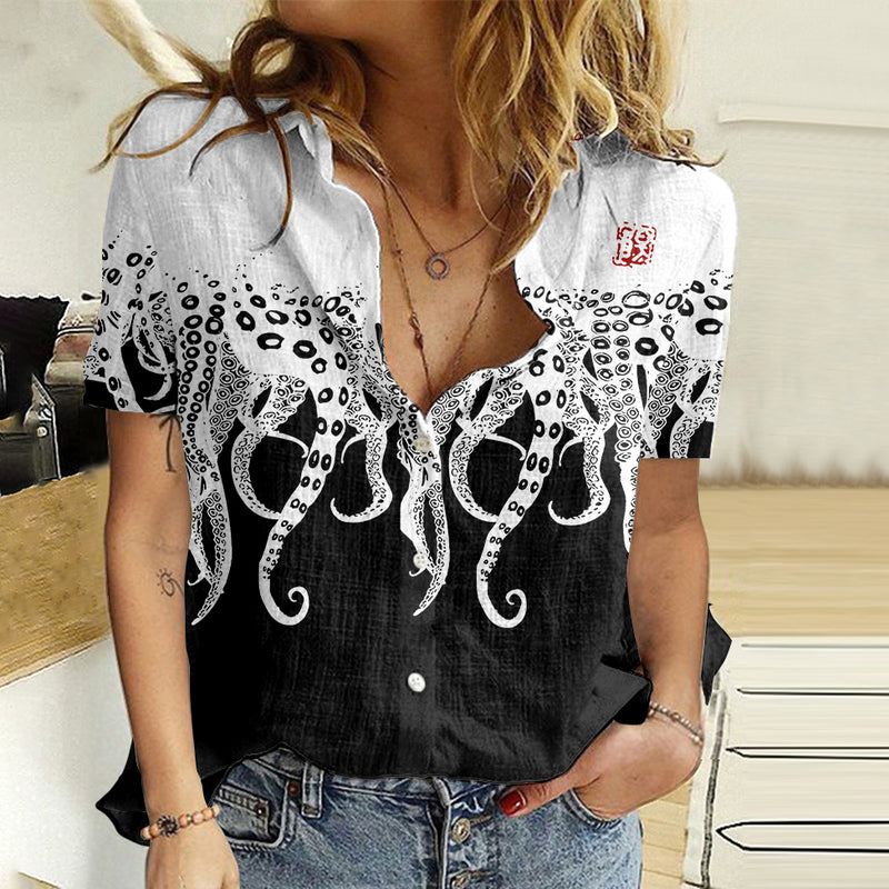 Blusa de estilo vintage atemporal