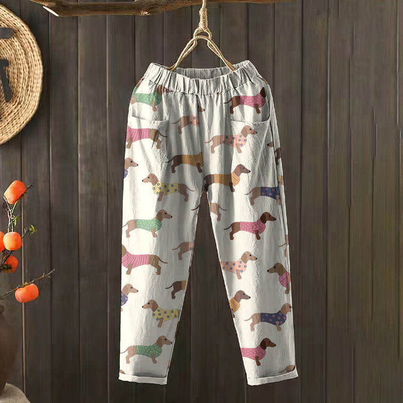 Pantalones de diseño elegante