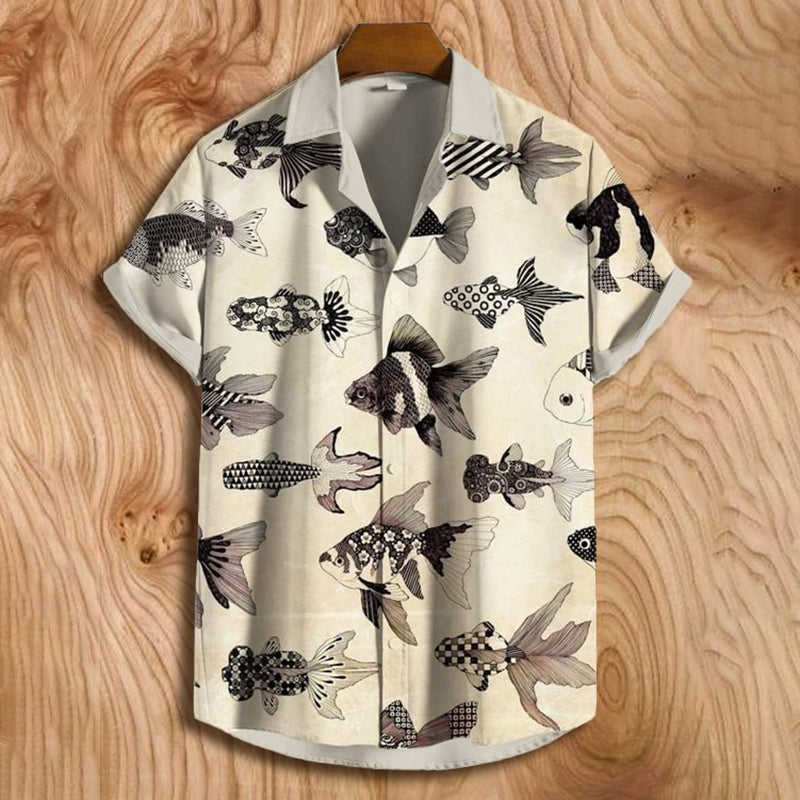 Camisa de estilo vintage atemporal