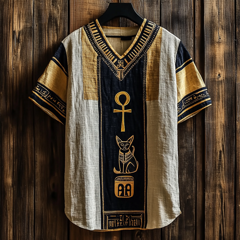 Camisa de estilo vintage atemporal