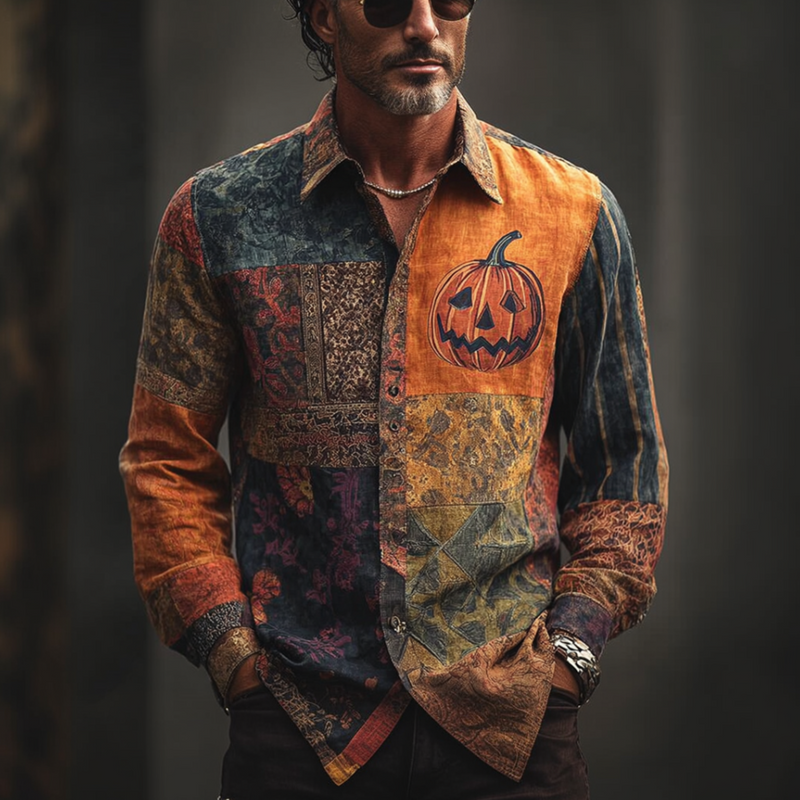 Camisa de estilo vintage atemporal