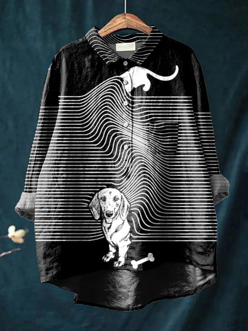 Camisa de diseño cuidado