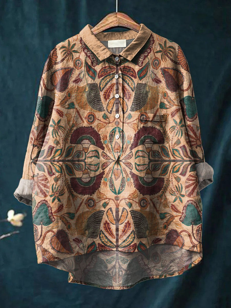 Camisa de diseño cuidado