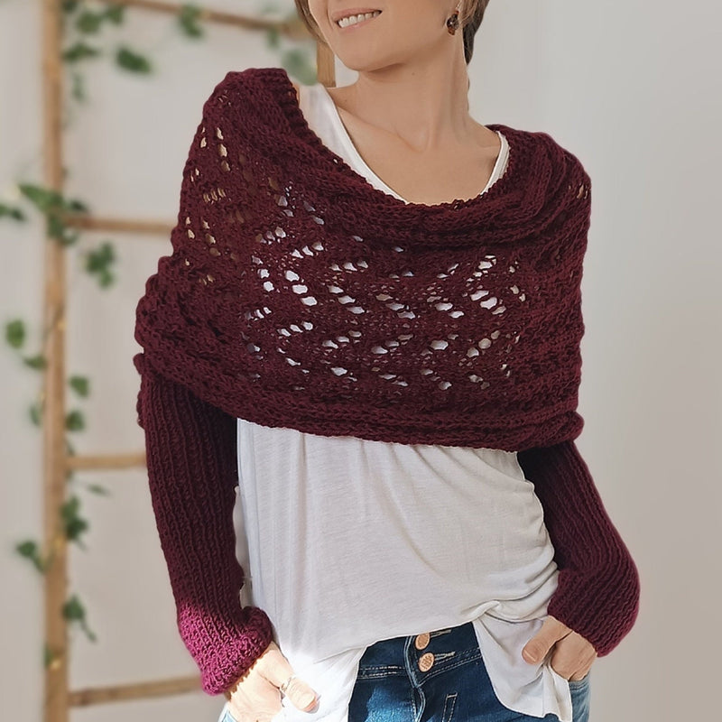 KL | Elegante jersey de punto con detalle calado